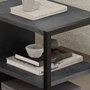 Hanah Home Echo - Retro Grey Juego de Mesas Auxiliares